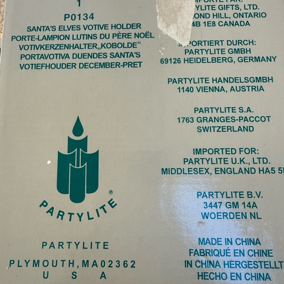 Festive Holiday Figurine with Red and Green Accents - Picture 3 of 3